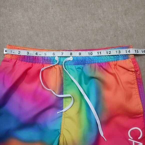 Calvin Klein Swimwear Mens Rainbow Swim Shorts Trunks Medium #D - Picture 5 of 7